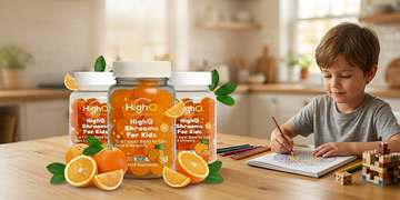 HighQ Shrooms Gummies for ADHD Kids